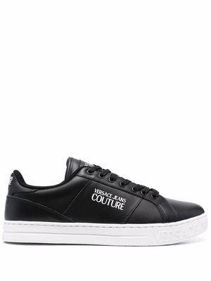 Versace Jeans Couture lace-up low-top sneakers - Black