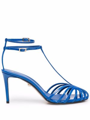 Alevì strappy leather sandals - Blue
