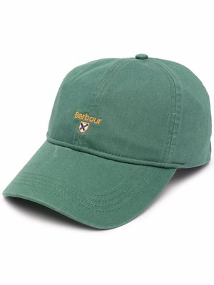 Barbour logo-embroidered baseball cap - Green