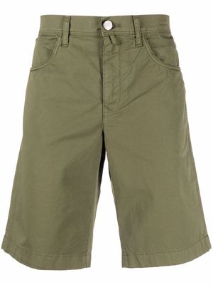 Incotex mid-rise bermuda shorts - Green