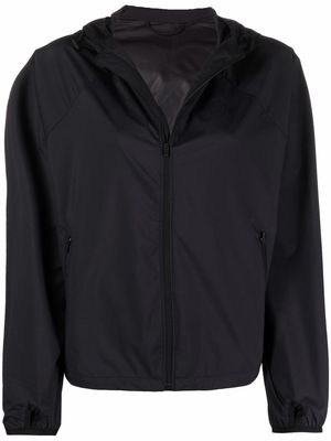 Kenzo Tiger logo-patch hooded jacket - Black