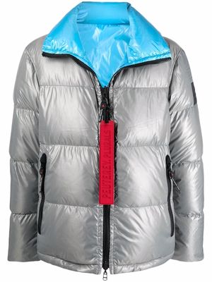 Peuterey reversible zip-up padded jacket - Grey