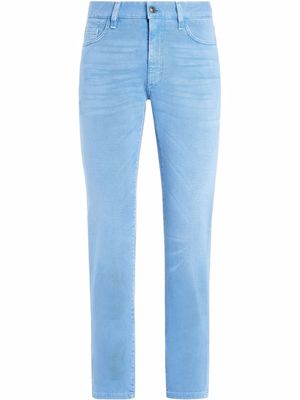 Ermenegildo Zegna slim straight-leg jeans - Blue