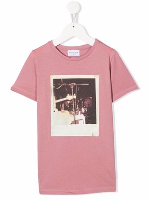 Wolf & Rita Sebastiao polaroid-print T-shirt - Pink