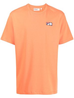 Fila graphic-print cotton T-shirt - Orange