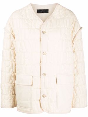 AMIRI quilted-padded jacket - Neutrals