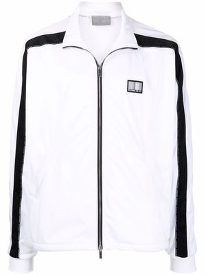 VTMNTS logo-patch track jacket - White