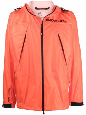 Moncler Grenoble Mezenc lightweight hooded jacket - Red