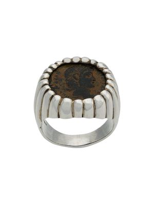 Dubini Constantine Coin ring - Metallic
