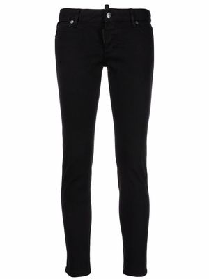Dsquared2 low-rise skinny trousers - Black