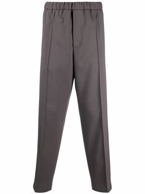 Jil Sander tapered tailored pants - Grey