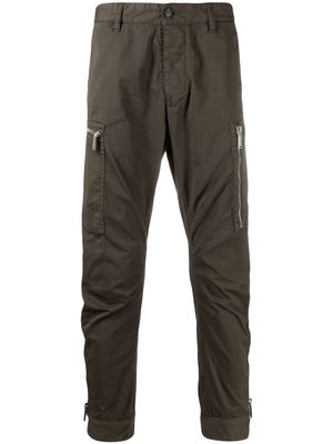 Dsquared2 tapered-cut cargo trousers - Green