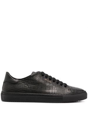 Axel Arigato Clean 90 crocodile-embossed sneakers - Black