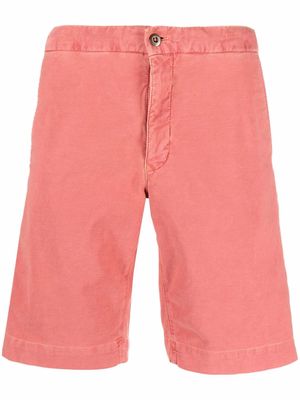 Incotex cotton bermuda shorts - Red