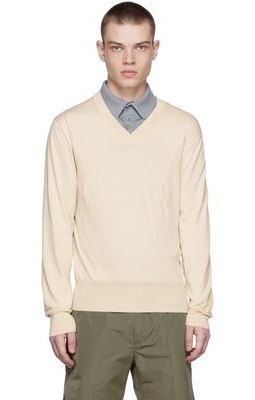 TOM FORD Beige Cotton Sweater