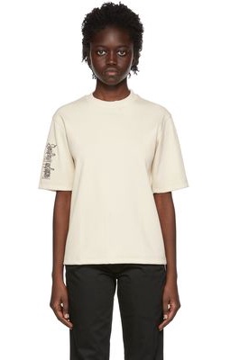 GR10K Beige Cotton T-Shirt