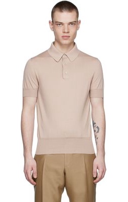 TOM FORD Pink Cotton Polo