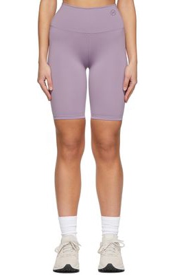 HÉROS Purple Recycled Italian Scuba Sport Shorts