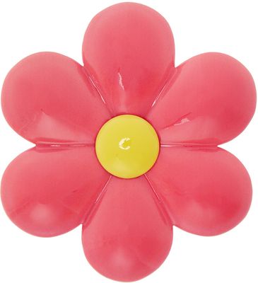 ERL Pink & Yellow Medium Flower Brooch