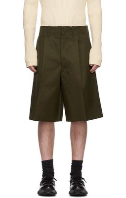 UNIFORME Khaki Cotton Shorts