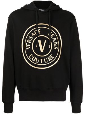 Versace Jeans Couture Classic Logo Hoodie - Black