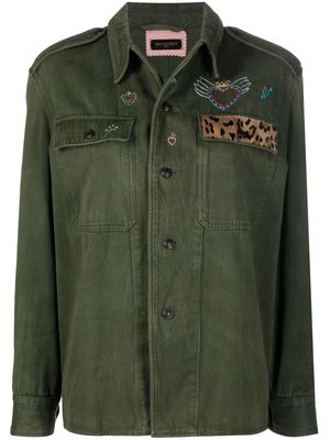 Simonetta Ravizza Sole shirt jacket - Green