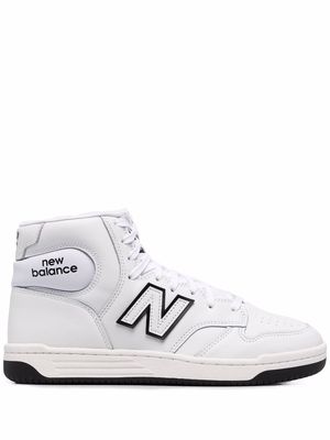 New Balance BB480 hi-top sneakers - White