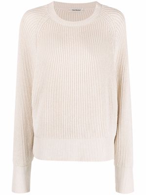 There Was One knitted cotton jumper - Neutrals