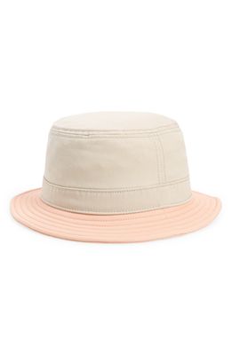 Goorin Bros. Fazed Two-Tone Canvas Bucket Hat in Cream