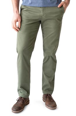 Devil-Dog Dungarees Performance Twill Chinos in Mural Olive