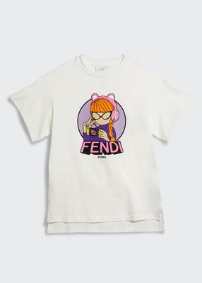 Girl's Graphic T-Shirt, Size 8-14