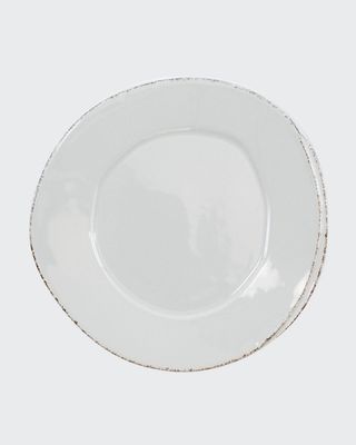 Lastra Salad Plate, Light Gray
