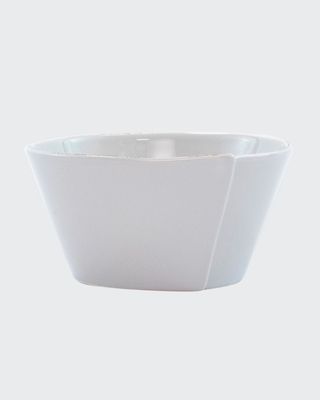 Lastra Stacking Cereal Bowl, Light Gray