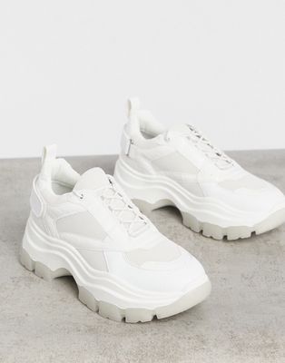 RAID Malibu chunky sneakers in white