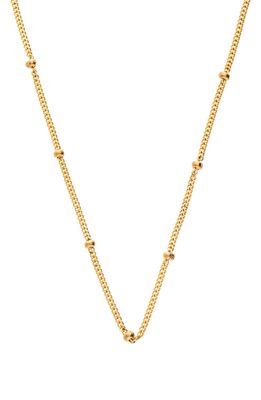 Sethi Couture Bead Station Chain in Yellow