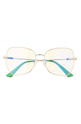 The Book Club The Bungle Crook 56mm Butterfly Reading Glasses in Gold