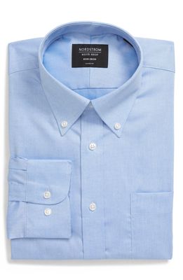 Nordstrom Men's Shop Classic Fit Non-Iron Dress Shirt in Blue Azurite