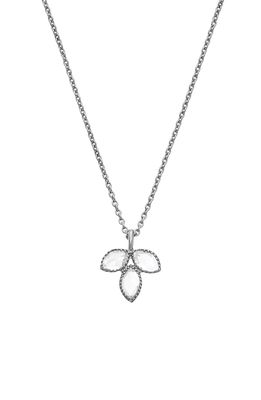 Sethi Couture Lilah Diamond Pendant Necklace in White Gold