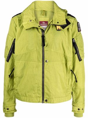 Parajumpers removable-hood zip-up lightweight jacket - Green