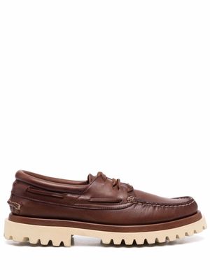 Officine Creative Heritage 102 chunky-sole loafers - Brown