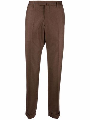 Briglia 1949 slim-cut trousers - Brown
