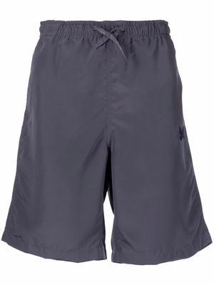 Needles drawstring-waist four-pocket track shorts - Purple