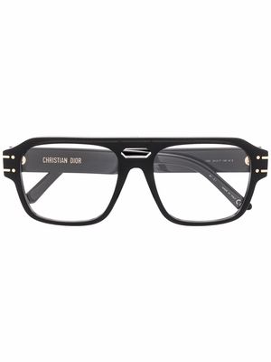 Dior Eyewear square-frame glasses - Black