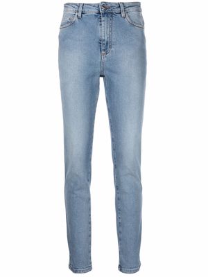ERMANNO FIRENZE mid-rise slim-cut jeans - Blue
