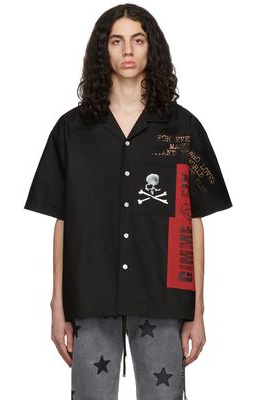 mastermind JAPAN Black Cotton Shirt
