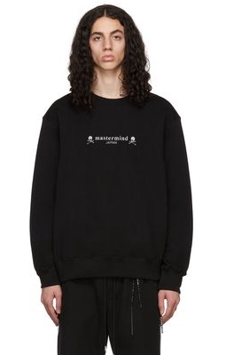 mastermind JAPAN Black Cotton Sweater