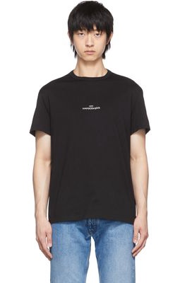 Maison Margiela Black Cotton T-Shirt