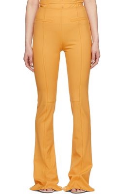 Jacquemus Orange 'Le Pantalon Tangelo' Trousers