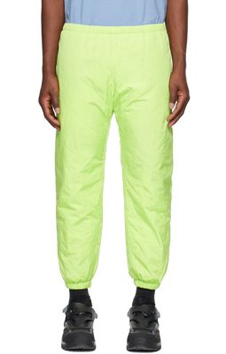 RK SSENSE Exclusive Green Quilted Lounge Pants