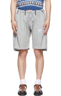 Bless SSENSE Exclusive Levi's Edition Grey & Blue Overjogging Shorts